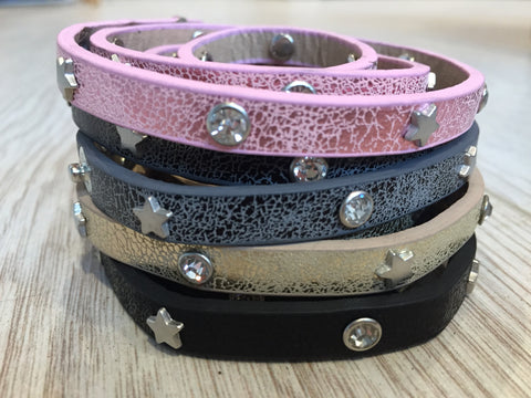 Thin Strap Leather Bracelets