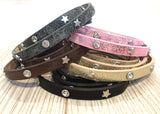 Thin Strap Leather Bracelets